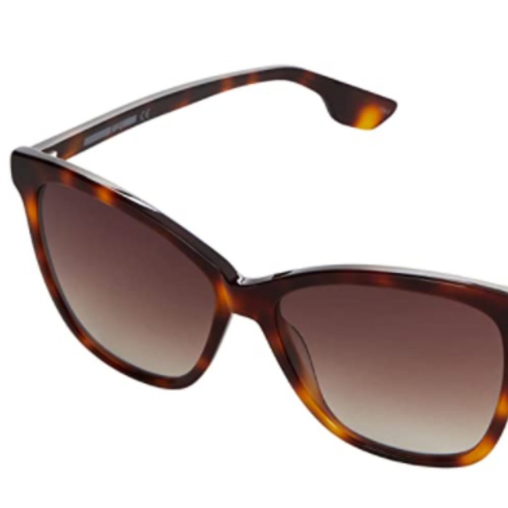 McQ by Alexander McQueen MQ0061S Brown New Women's Sunglasses - Picture 15 of 16